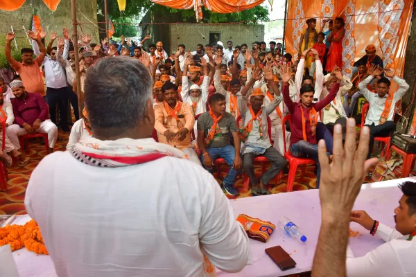 आज ग्राम हबीबपुर, दूंदपुर व आसफपुर में उमड़ा जनसैलाब, जनता जनार्दन ने दिया आशीर्वाद।